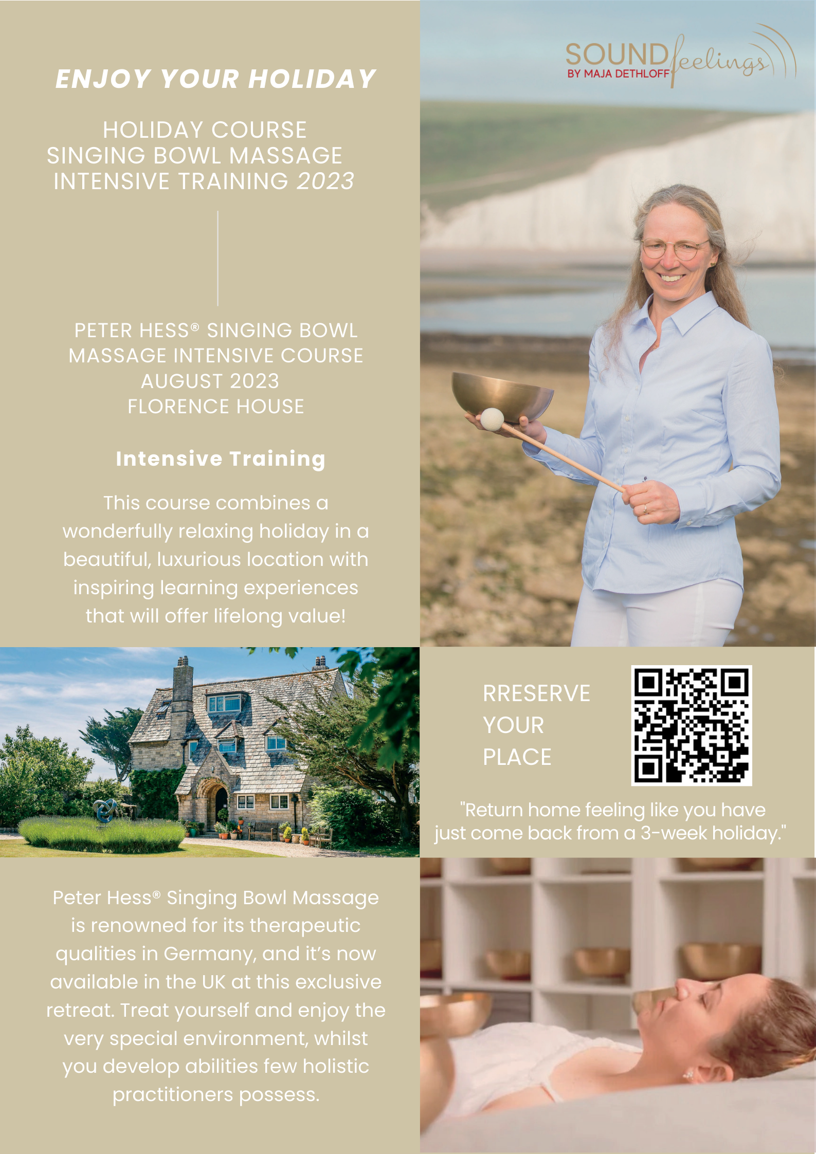 Peter Hess® Singing Bowl Massage - Holiday Intensive Course
