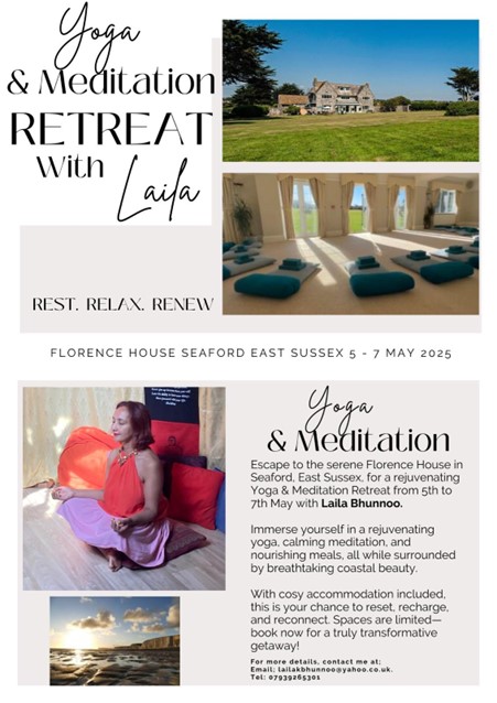 Retreat with Laila Bhunnoo